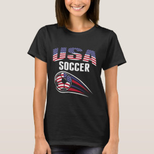 America Soccer Fans Jersey - United States Footll T-Shirt