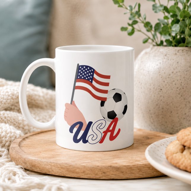 America Soccer Pride  Coffee Mug (Creator Uploaded)