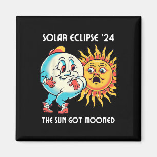 America Solar Eclipse 2024 4.08.24 The Sun Got Moo Magnet