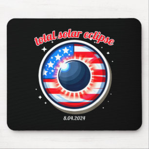 America solar eclipse texas 4.8.24 total solarAmer Mouse Pad