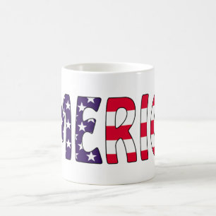 America Stars and Stripes Coffee Mug