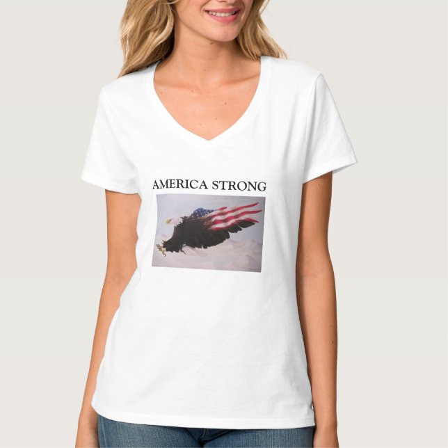 AMERICA STRONG T-Shirt (Front)