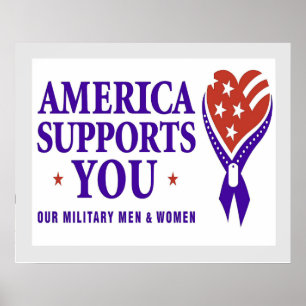 America Suppots You DARK Poster