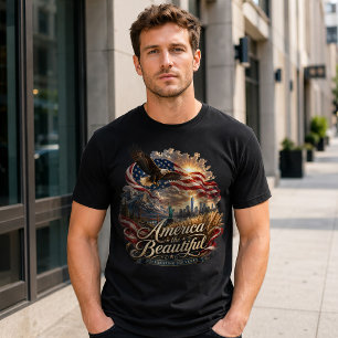 America The Beautiful 250 Years Celebration T-Shirt