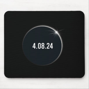 America Totality 04 08 24 Total Solar Eclipse 2024 Mouse Pad