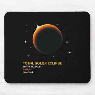 America Totality 04 08 24 Total Solar Eclipse 2024 Mouse Pad