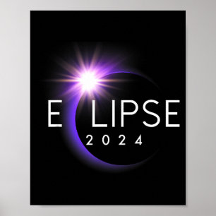 America Totality 04 08 24 Total Solar Eclipse 2024 Poster