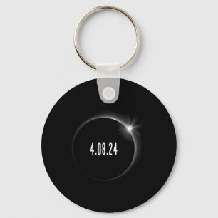 America Totality Spring 4.08.24 Total Solar Eclips Key Ring