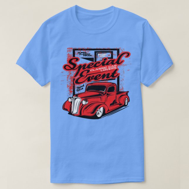 America Truck Race T-Shirt (Design Front)