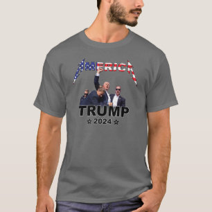 America, Trump 2024  T-Shirt