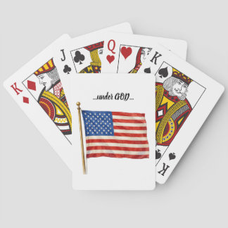 America Under God Playing Cards
