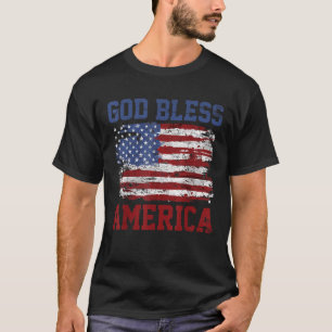 America USA American Flag Patriotic T-Shirt