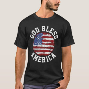 America USA American Flag Patriotic T-Shirt
