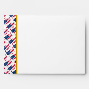AMERICA USA Christian Celebration Custom Wedding Envelope