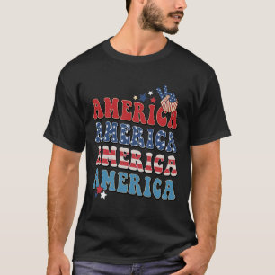 America Usa Fourth Of July 4th For Men Womens And T-Shirt