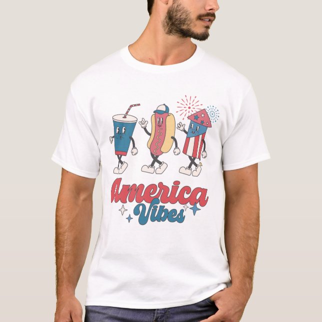 America Vibes T-Shirt (Front)