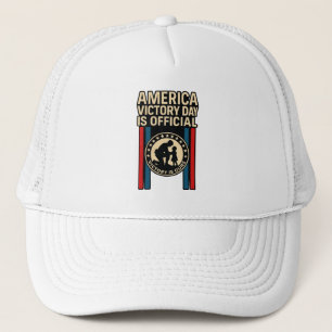America Victory Day – Honour the Brave Today! Trucker Hat