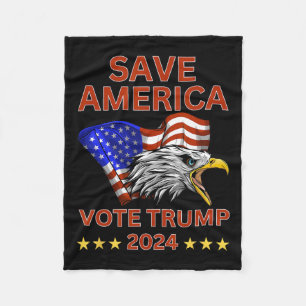 America Vote Trump 2024 We The People Have Had Eno Fleece Blanket