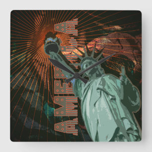 AMERICA - Wallclock