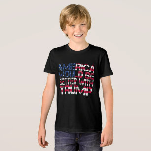 America Would Be Better With Trump Election 2024 Tri-Blend Shirt