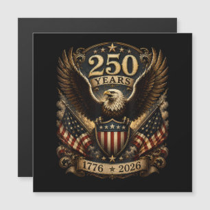 American 1776 2026 250th 4th July Patriotic Eagle