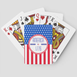 American 1776 patriotic Classic Playing Cards