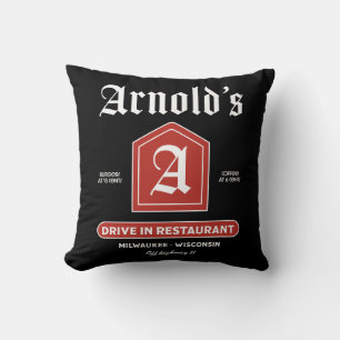 American 1950's Diner Cushion
