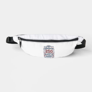 American 250 Years of Freedom Patriotic Shirt Desi Bum Bags