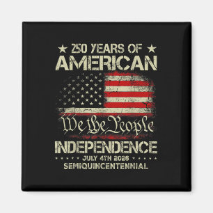 American 250th Anniversary Celebration 250 Years U Magnet