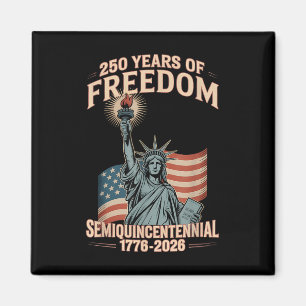 American 250th Anniversary Celebration 250 Years U Magnet
