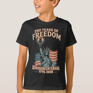 American 250th Anniversary Celebration 250 Years U T-Shirt