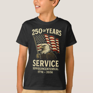 American 250th Anniversary Celebration Patriotic U T-Shirt