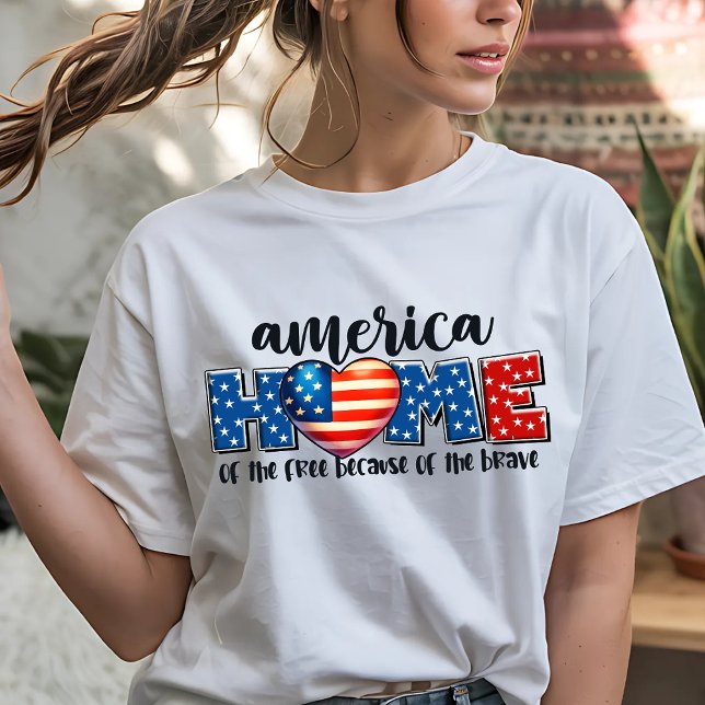 American 4th of July Independence Day Patriotic T-Shirt (Creator Uploaded)
