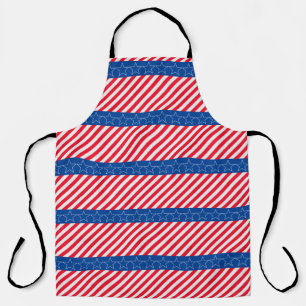 American, 4th of July patriotic apron