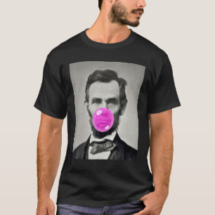 American Abraham Lincoln Eyes Flag Country 1 T-Shirt