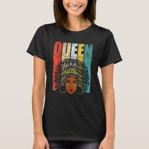 American African Women Girl Apparel Afro Black Mel T-Shirt