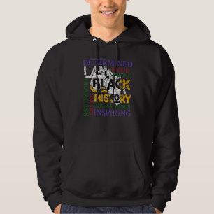 American  Afrocentric Black i Am black history Mon Hoodie