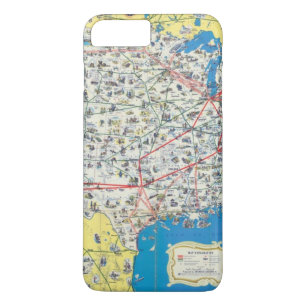 American Airlines system map Case-Mate iPhone Case