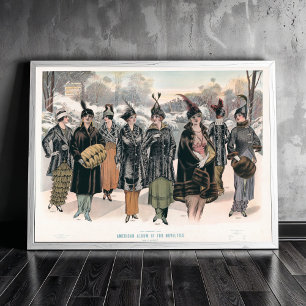 American album of fur novelties (1914) poster