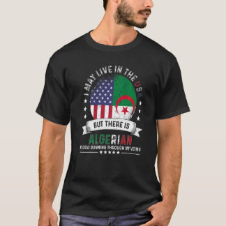 American Algerian Home in US Patriot American Alge T-Shirt