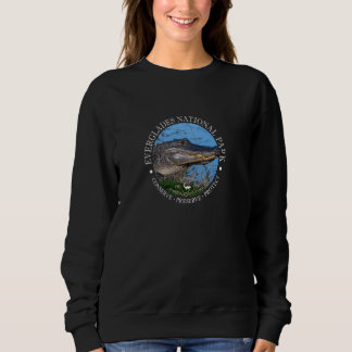 American Alligator Everglades National Park Conser Sweatshirt