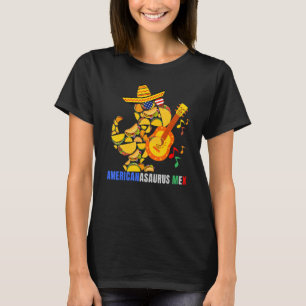 American American Mexican Amerisaurus Rex Indomi T-Shirt