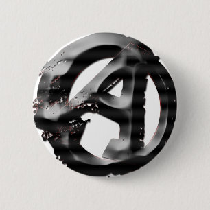American Anarchist 6 Cm Round Badge
