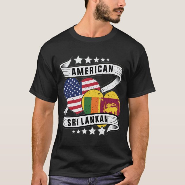 American and Sri lankan shirt (Front)