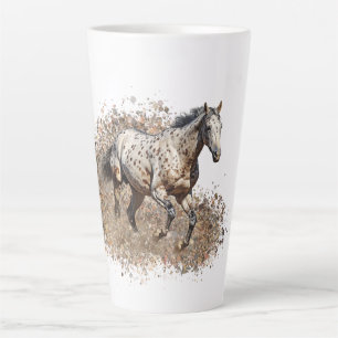 American Appaloosa Horse Latte Mug