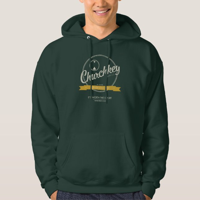 American Apparel California Fleece Pullover Hoodie (Front)