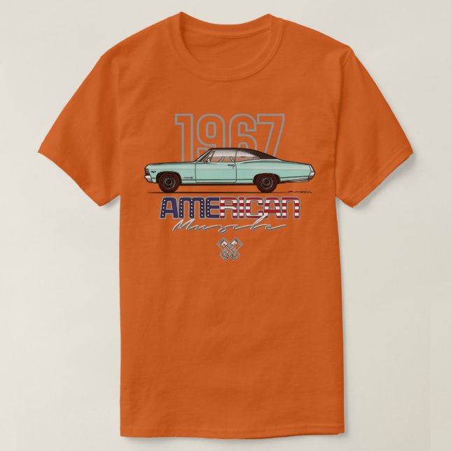 American Aqua T-Shirt (Design Front)
