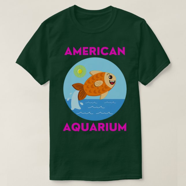 American Aquarium 3 T-Shirt (Design Front)