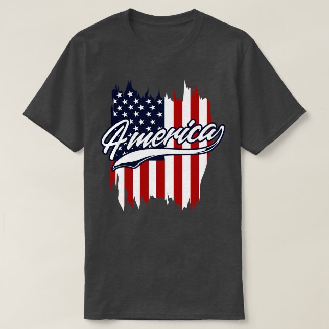 AMERICAN ART T-Shirt (Design Front)