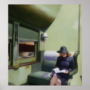 American Artist Edward Hopper Vintage Poster